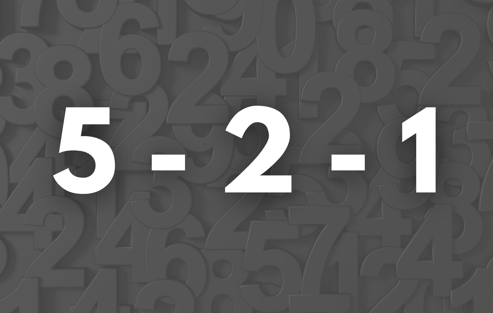 O que significam os n�meros 5-2-1 na Doen�a de Parkinson?
